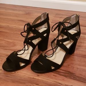 NWOT Emilia Lace Up Dress Sandal